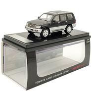 DIE CAST 1:64 – Toyota Land Cruiser LC 100 Black HIKASI image