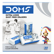 DOMS Non dust eraser 20 Pcs pack
