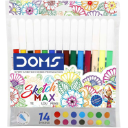 DOMS Sketch Color Pen Max - (14Pcs) icon