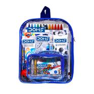 DOMS Smart Kit Full Bundle Value Pack With Transparent Zipper Bag