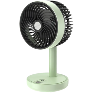 DP 7639 Rechargeable 4000mAh Battery Three Speed Modes Up Down Adjustable Desk Fan