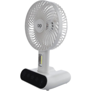 DP Rechargeable Touch Mini Table Fan With Lamp - DP-7624