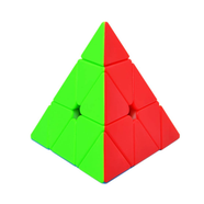 D Eternal Moyu 3X3 High Speed Stickerless Pyramid Cube