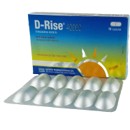 D-Rise 40000 IU Capsule 10's pack