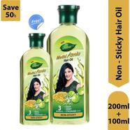 Dabur Methi Amla Non-Sticky Hair Oil 200 ml (Get Methi Amla 100 ml Free) - FC026200B