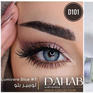 Dahab Lumiere Blue Color Contact Lens - D101