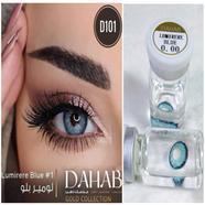Dahab Lumiere Blue Contact Lens with Kit Box (Lens Case) image