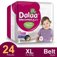 Dalaa Belt System Baby Diaper (24 Pcs) (13-22kg) - 10008
