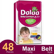 Dalaa Belt System Baby Diaper (48 Pcs) (7-16kg) - 10003