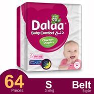 Dalaa Belt System Baby Diaper (64 Pcs) (3-6kg) - 10001