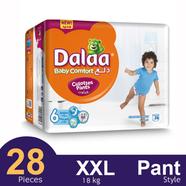 Dalaa Pant System Baby Diaper (28 Pcs) (18 kg) - 10014