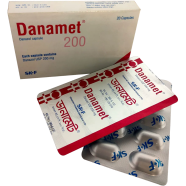 Danamet 200mg Capsule 10's Strip icon