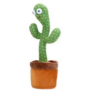 Dancing Cactus Talking Cactus Stuffed Plush Toy Electronic Toy with Song Plush Cactus Potted Toy Early Education Toy For kids
