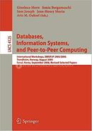 Databases, Information Systems, and Peer-to-Peer Computing - LNCS-4125