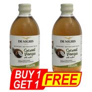 De Nigris Coconut Cider Vinegar With Mother - 500 ML Buy 1 Get 1 Free
