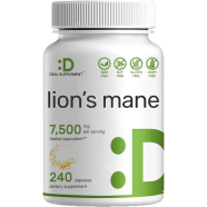 Deal Supplement Lions Mane Mushroom Supplement 7,500mg Per Serving 240 Capsules -526249264