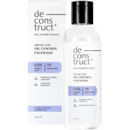 Deconstruct Salicylic Acid Oil Control Face Wash 0.5 percent Salicylic Acid plus 1 percent Niacinamide 100 ml -526036884