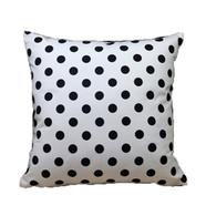 Decorative Cushion Cover Black And White 18x18 Inch - 78437