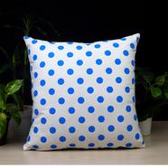Decorative Cushion Cover Blue And White 16x16 Inch - 78451