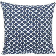 Decorative Cushion Cover, Navy Blue 12x12 Inch - 77651