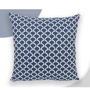 Decorative Cushion Cover, Navy Blue 12x12 Inch - 77651