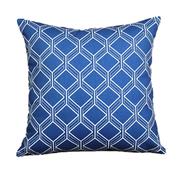 Decorative Cushion Cover, Navy Blue 14x14 Inch - 77582