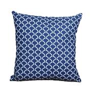 Decorative Cushion Cover, Navy Blue 18x18 Inch - 77654