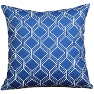 Decorative Cushion Cover, Navy Blue 20x20 Inch - 77020