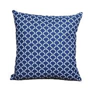 Decorative Cushion Cover, Navy Blue 20x20 Inch - 77655