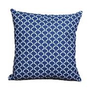 Decorative Cushion Cover, Navy Blue 22 x22 Inch - 77656