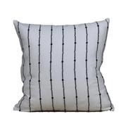 Decorative Cushion Cover, White 14x14 Inch - 78335