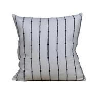 Decorative Cushion Cover, White 16x16 Inch - 78336