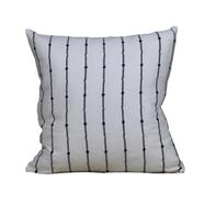 Decorative Cushion Cover, White 20x20 Inch - 78338
