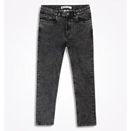 DEEN Acid Washed Black Jeans Pant 47 – Slim Fit - 40 SIZE