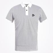 DEEN White Embroidery Printed Polo 54