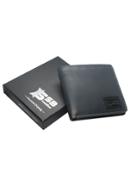 Deep Grey Leather Wallet - SB-W59