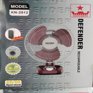 Defender 2912 Rechargeable Multi-Function 12 Fan - Maroon image