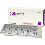 Deflacort 6mg (1 Strip) - 10 Tablets icon