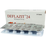 Deflazit 24mg Tablet–10's Strip