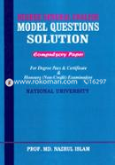 Degree General English Model Questions Solution Compulsory Paper - National University