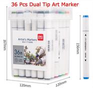 Deli Instant Dry Dual Tip Art Markers - 70803-36