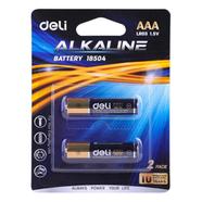 Deli Alkaline Battery AAA (1 pair) - E18504 image