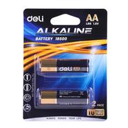 Deli Alkaline Battery AA (1 Pair) - E18500