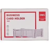 Deli Business Card Holder (Transparent) - E7621 icon