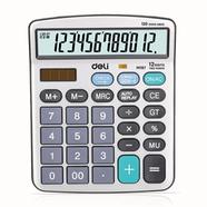 Deli Calculator Metal-12 Digits - EM19710