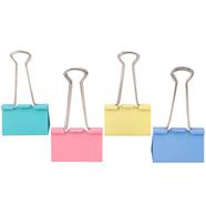 Deli Colourful Binder Clips 25mm Pack of 10 - 8554