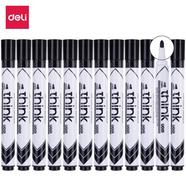 Deli Dry Erase Marker 12 pcs (Black) - EU00120