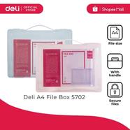 Deli File Organizer- A4 File Box or File Case - E5702 