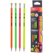 Deli Graphite Pencil Neon 2B - EU51800