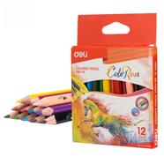 Deli Mini Colored Pencil 12Colour - EC00400